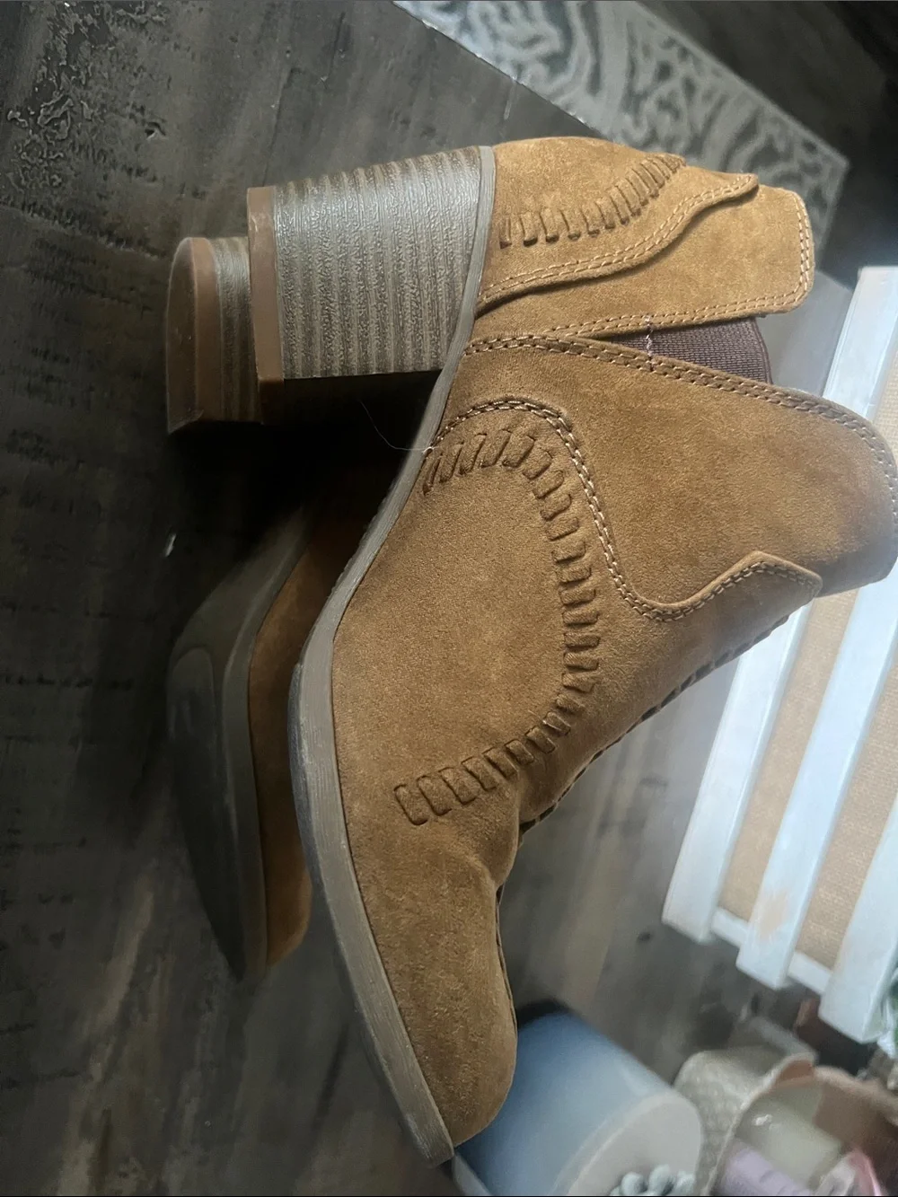 Indigo sole tan side